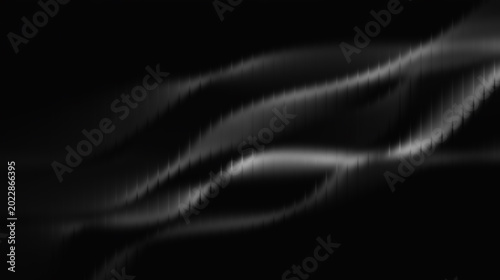 Black and charcoal gray with a pattern of fine lines that curve vertically, giving the impression of a futuristic material surface such as carbon fiber or textured technical fabric.