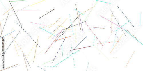 Abstract Colorful Geometric Lines Minimalist Background Pattern