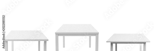 Fotografi Simple White Wooden Table Desk Surface Transparent PNG Minimalist Furniture Tabl