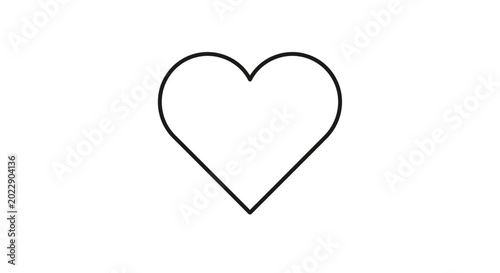 Konstfotografi Heart Shape Symbol Love Icon.