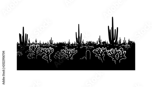 silhouette of grass
