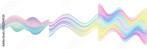 Photos Abstract colorful neon rainbow waves vibrant light trails modern digital graphic
