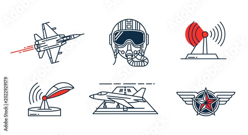 Photos Military Aviation Pilot Symbols Logos.