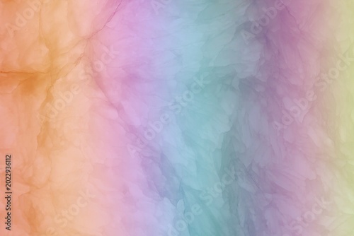 gradient rainbow color on stone texture for background.