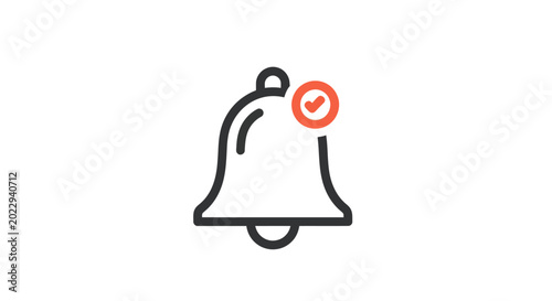 Canvastavla Notification icon with a checkmark appears on a bell