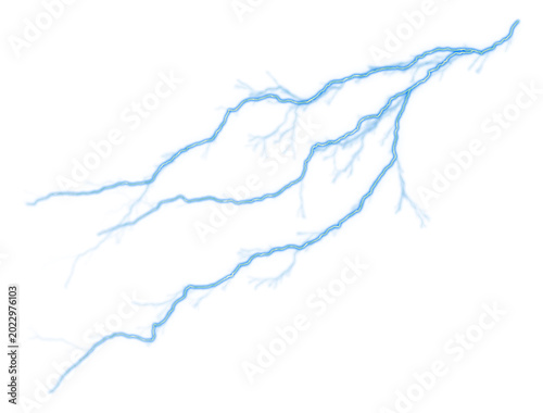 Cuadro en lienzo lightning struck