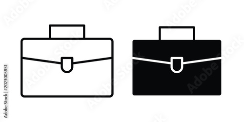 Konstfotografi Briefcase icon simple Icon suitable for projects