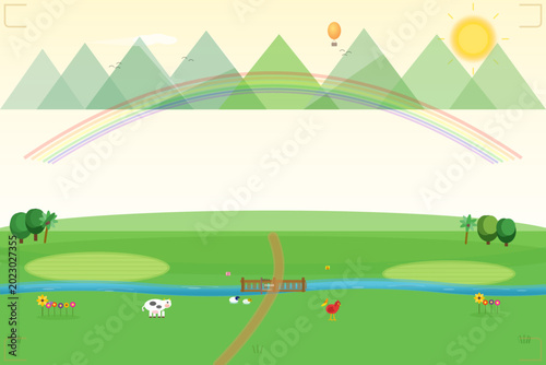 Colorful Village Dreams