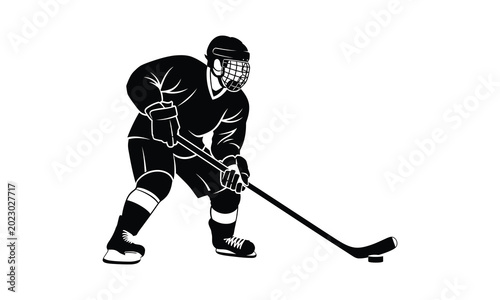Photography Hockey silhouette, hockey vector, ice hockey illustration, hockey design pack, h