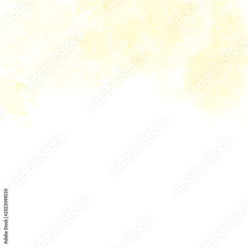 Yellow watercolor background