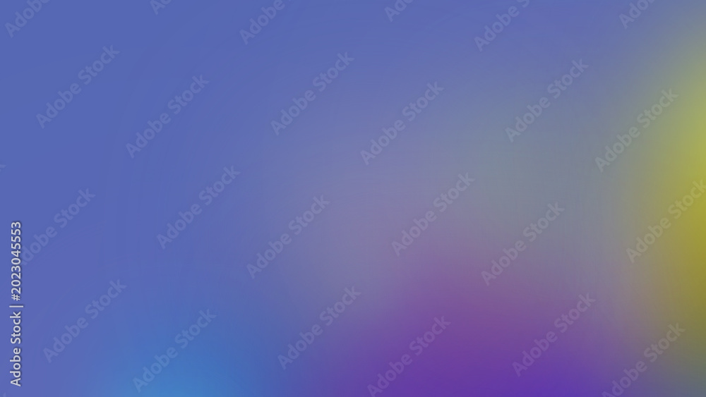 Obraz premium Abstract gradient background, with smooth transitions, of deep blue, purple, and soft, yellow tones