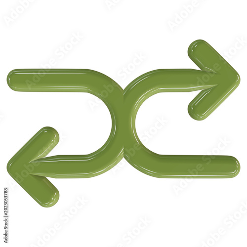 Tableau sur toile A flat vector illustration of a random symbol with scattered dots and question marks representing unpredictability and chaotic unordered selection