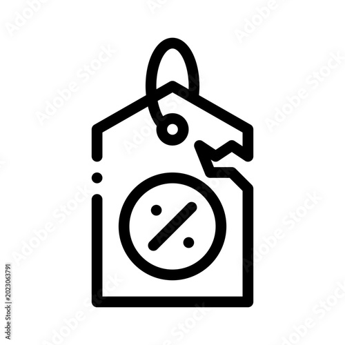 Photos graffiti tag line icon