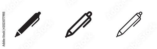 Photos Pen icon set