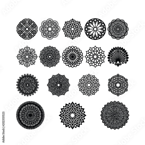 Silhouette-style EPS graphic with a dark background and rounded corners.