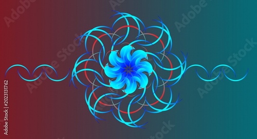 Fotografie Abstract colorful background