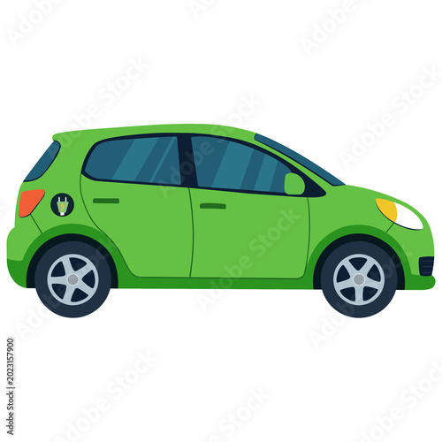 green car