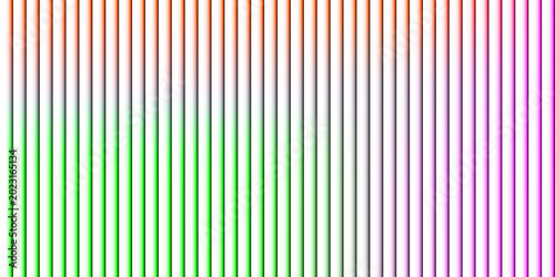 Schilderij op canvas Vertical lines with gradient color transition abstract background