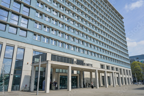 Rathaus Mitte, Karl-Marx-Allee, Mitte, Berlin, Deutschland