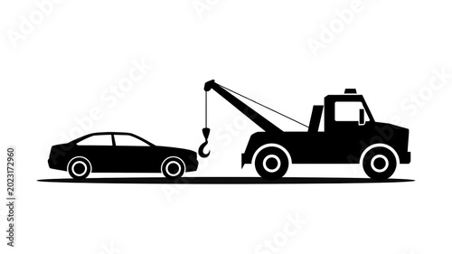 Tow truck, car towing, vehicle recovery, roadside assistance