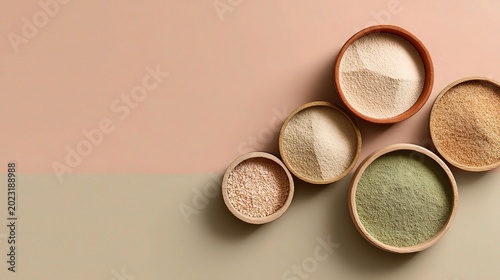 High-definition ingredient background, fresh natural food material backdrop with vivid texture and clear details