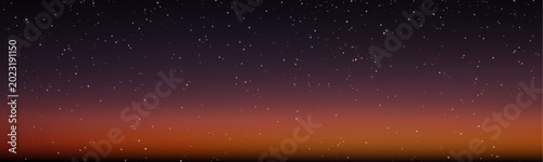 Foto Vector illustration of realistic nebula and galaxy in the starry night sky