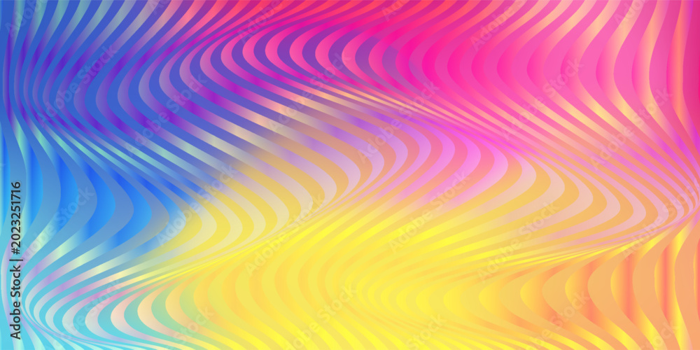 Obraz premium 3D colorfull with stripes lines background. Swirl concept. Vector illustration