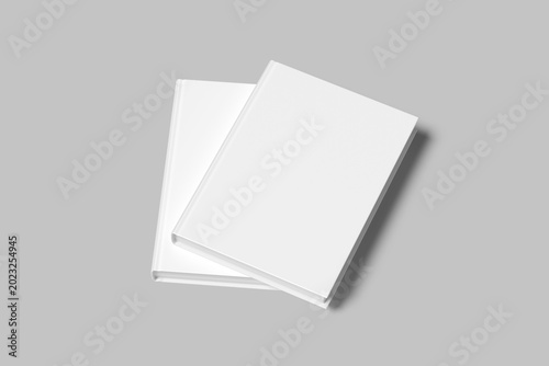 Foto Realistic blank book illustration for mockup