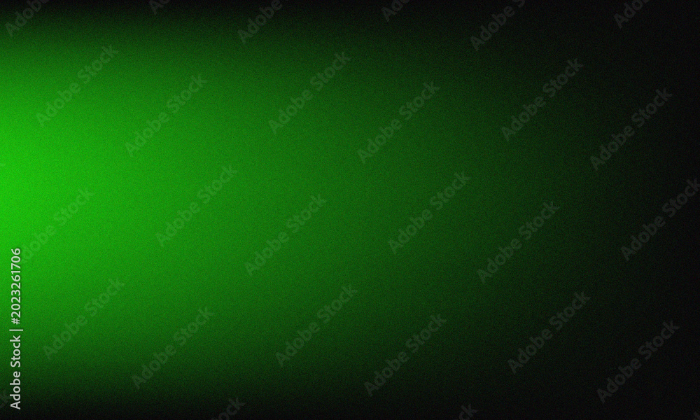 Fototapeta premium Green gradient background with dark vignette