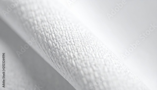 Elegant Close-Up of White Textured Surface with Subtle Patterns