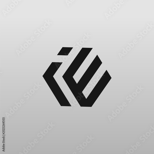 IE Monogram Logo Design