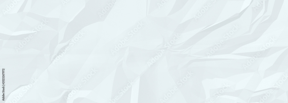 Obraz premium Crinkled white paper texture with deep folds and creases throughout surface