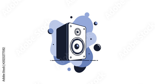 Φωτογραφία Speaker Audio Sound Wave Abstract