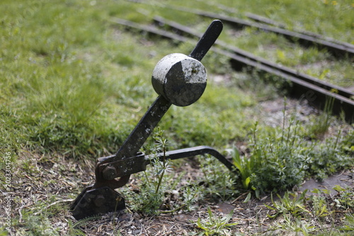 Weichenumsteller, für Weiche Schmalspurbahn