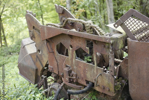 Förderanlage für Erz im Harz