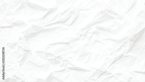 crumpled white paper