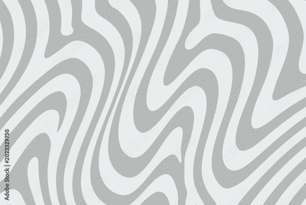 Obraz premium Liquid marble abstract texture with flowing grey and white waves creates a stylish and modern decorative background pattern.