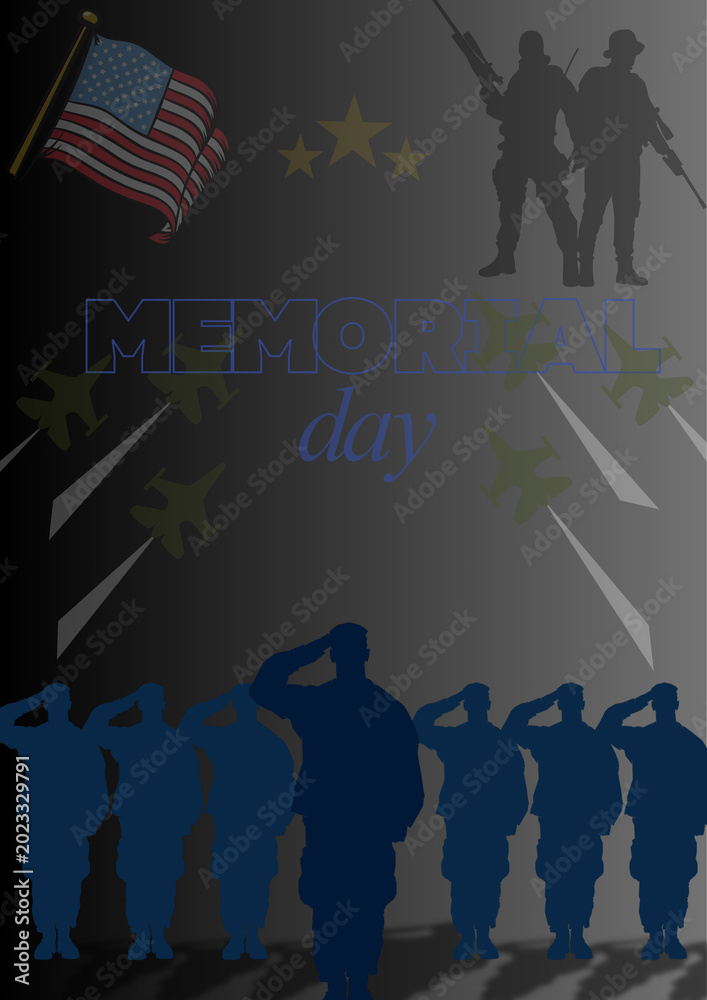 Obraz premium Memorial Day - 1