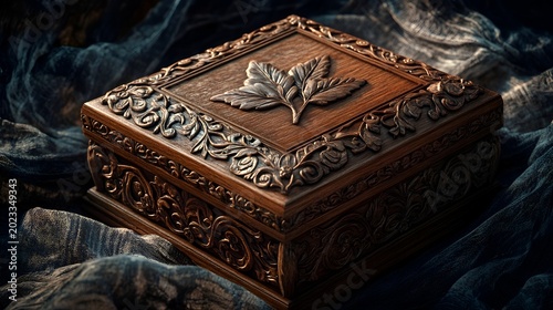 old wooden box