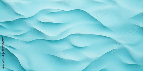 Foto A smooth blue silk fabric background features soft wavy curves and a gentle liqu