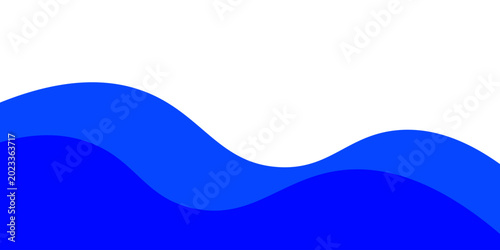 Modern wave divider shape vector illustration for separators, headers, and stylish web design elements.