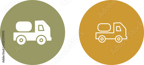 Obraz na plátně Truck Vector Icon