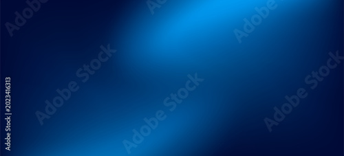 Foto Dark blue and bright blue gradient with smooth blending, creating a sleek and mo