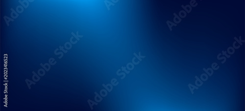 Foto Dark blue and bright blue gradient with smooth blending, creating a sleek and mo