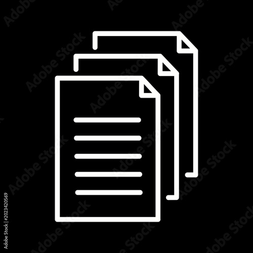 Document Icon Vector Icon