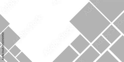 Schilderij op canvas Photo mosaic gallery, right side for page mock up for presentations, brochures,