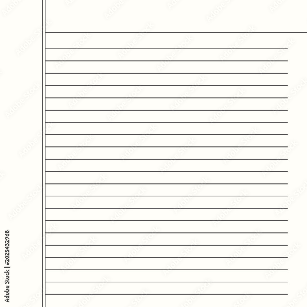 Obraz premium blank notebook page