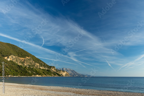beautiful beach on the Adriatic coast