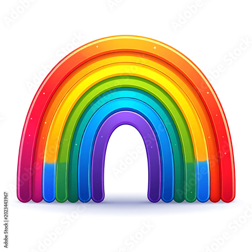 Colorful Rainbow Toy For Children.