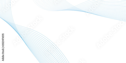Foto Abstract flowing lines graphic design with smooth curves and transparent backgro
